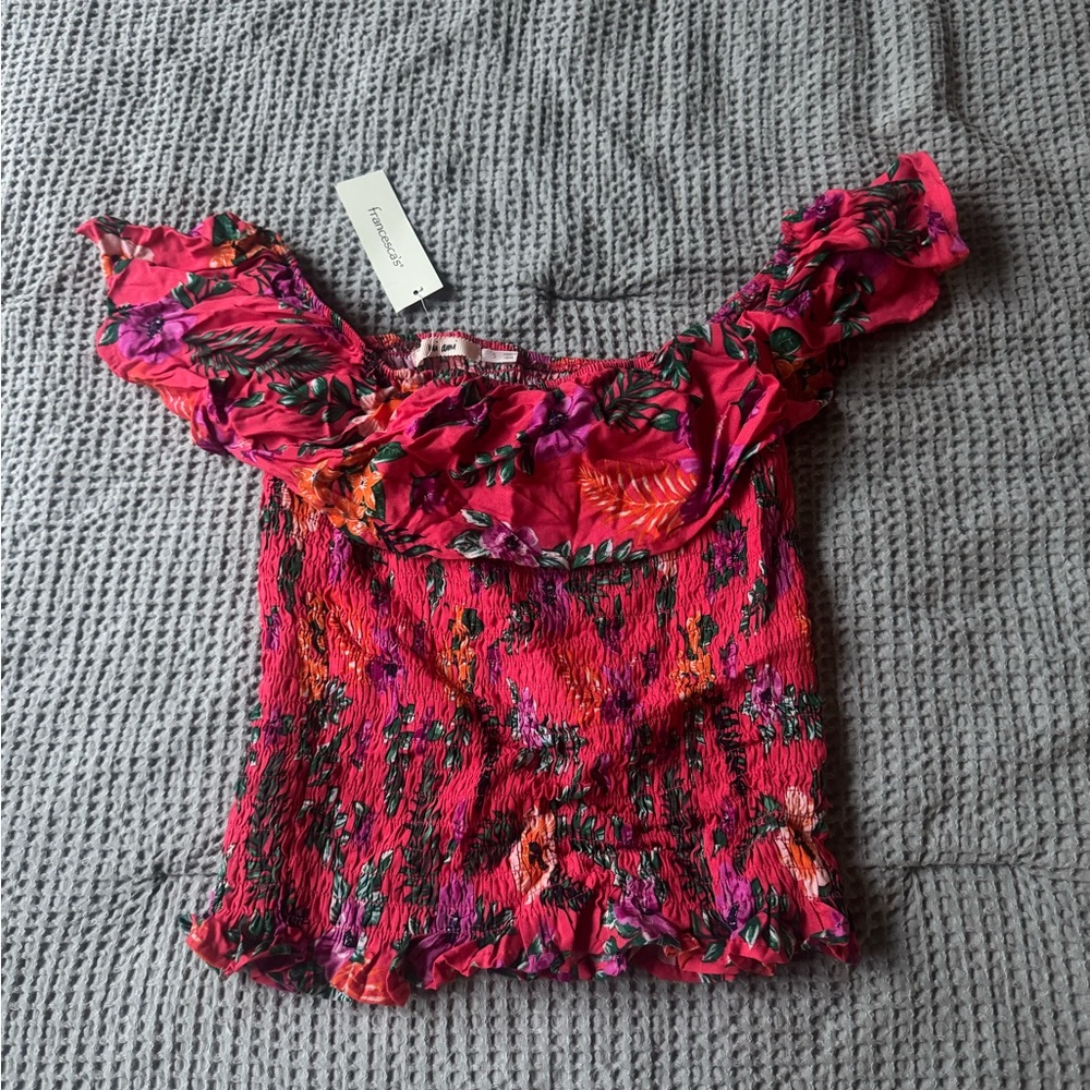 Floral Off-Shoulder Top